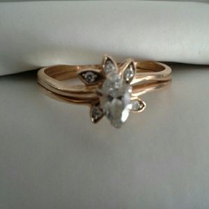 14k Diamond ring